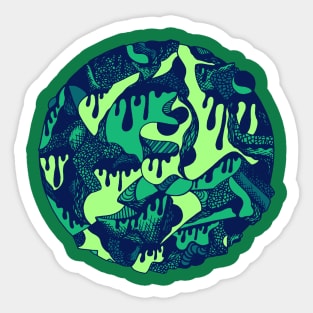 Ngreen Circle of Drip Sticker